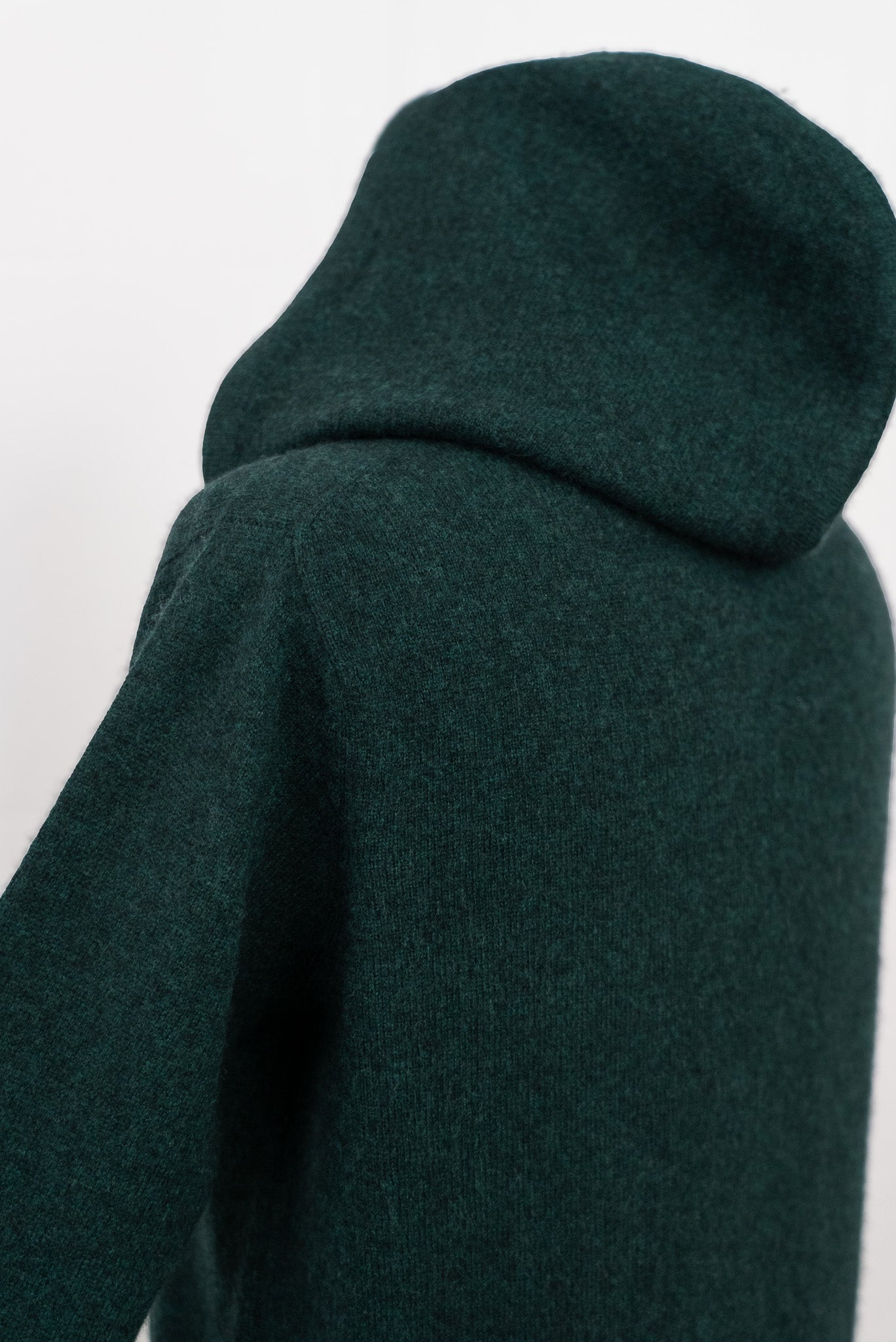 Cozy Cashmere Blend Zip Hoodie