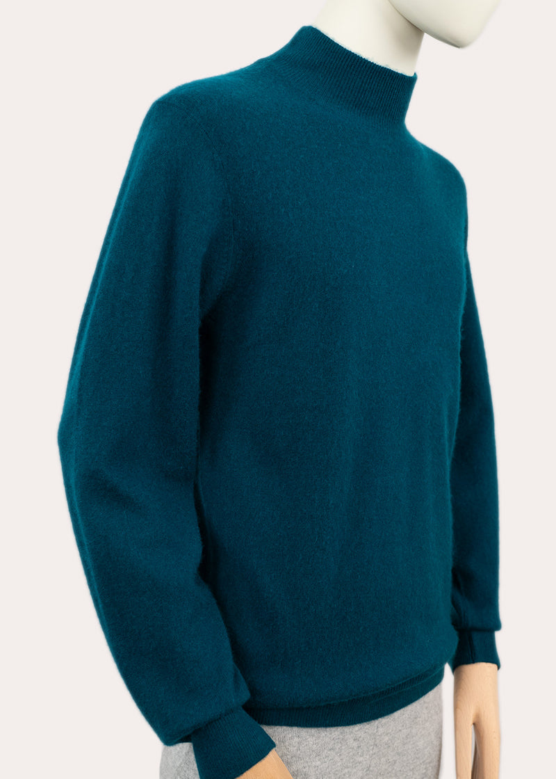 Premium High-Neck Cashmere Pullover