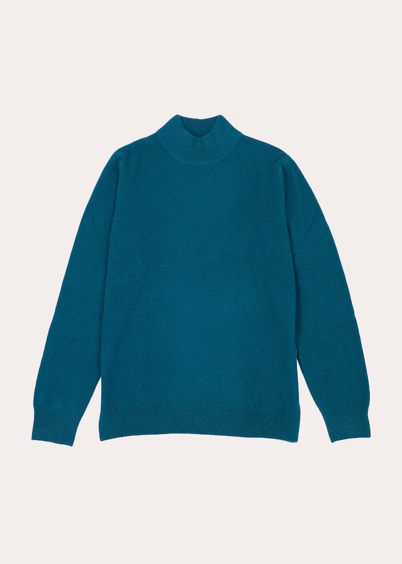 Premium High-Neck Cashmere Pullover