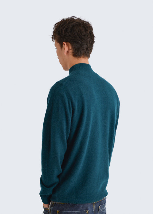 Premium High-Neck Cashmere Pullover
