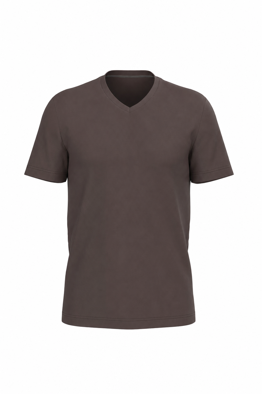Men's short-sleeved V-neck T-shirt