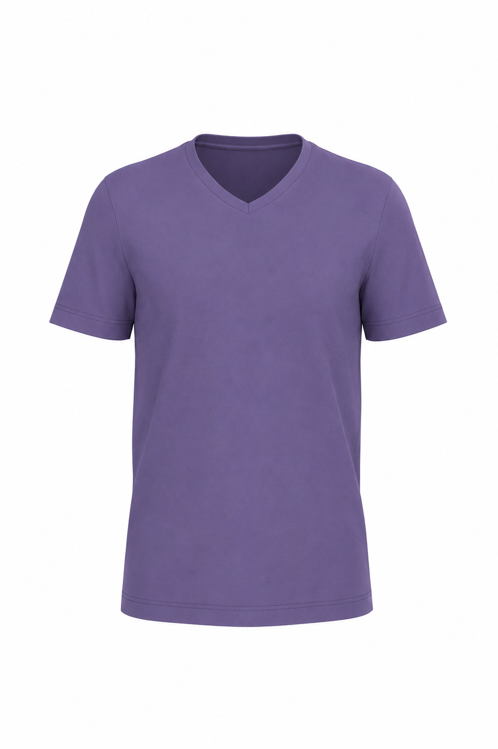 Men's short-sleeved V-neck T-shirt