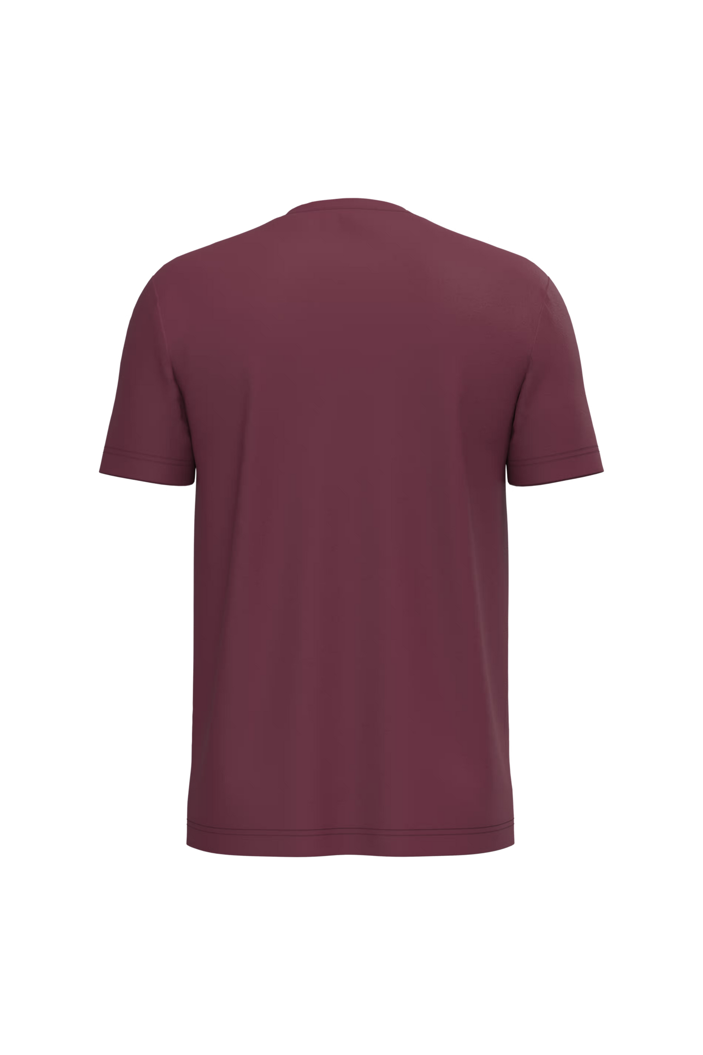Short-sleeved crew neck T-shirt