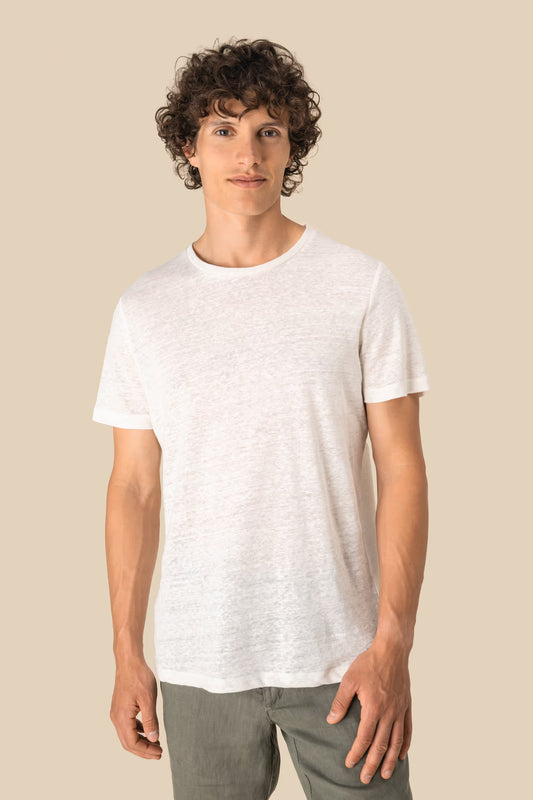 Men's linen t-shirt